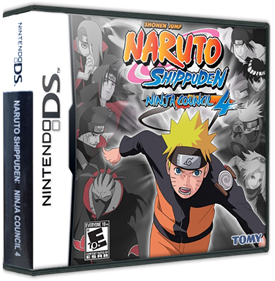 Naruto Shippuden: Ninja Council 4 - Box - 3D Image