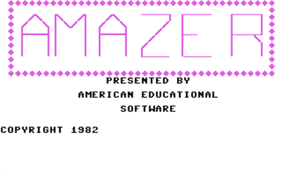 Amazer: Science - Screenshot - Game Title Image
