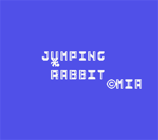 Jumping Rabbit - Screenshot - Game Title Image