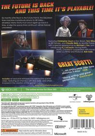 Back to the Future: The Game: 30th Anniversary Edition - Box - Back Image