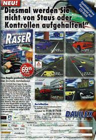 Autobahn Raser - Advertisement Flyer - Front Image