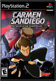 Carmen Sandiego: The Secret of the Stolen Drums - Box - Front - Reconstructed Image