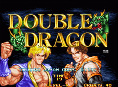 Double Dragon - Screenshot - Game Title Image