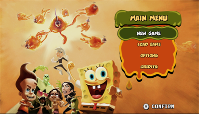 SpongeBob SquarePants featuring Nicktoons: Globs of Doom - Screenshot - Game Select Image