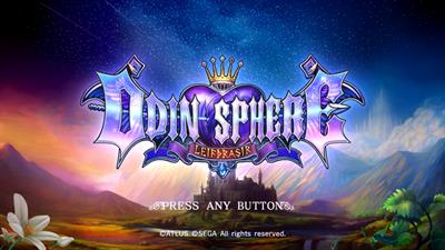 Odin Sphere Leifthrasir - Screenshot - Game Title Image