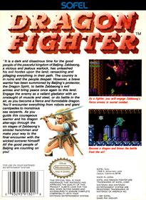 Dragon Fighter - Box - Back Image
