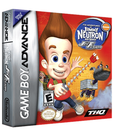 The Adventures of Jimmy Neutron Boy Genius: Jet Fusion - Box - 3D Image