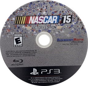 NASCAR '15 Victory Edition - Disc Image