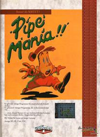 Pipe Mania - Advertisement Flyer - Front Image