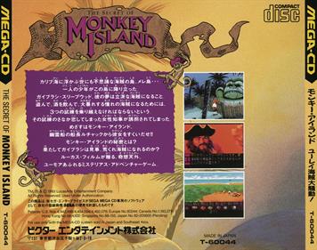 The Secret of Monkey Island - Box - Back Image