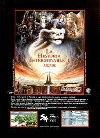 The Neverending Story II - Advertisement Flyer - Front Image