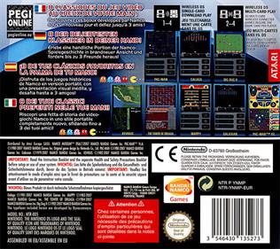 Namco Museum DS - Box - Back Image
