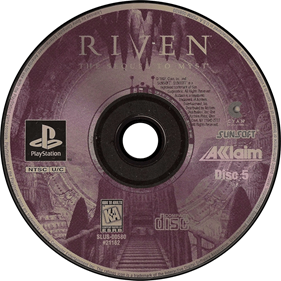 Riven: The Sequel to Myst - Disc Image