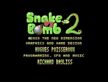 Snake vs Bomb 2 - Screenshot - Game Title Image