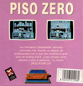 Piso Zero - Box - Back Image
