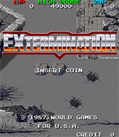 Extermination - Screenshot - Game Title Image