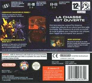 Metroid Prime: Hunters - Box - Back Image