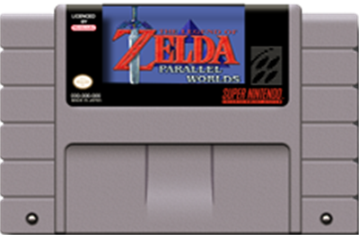 The Legend of Zelda: Parallel Worlds - Cart - Front Image