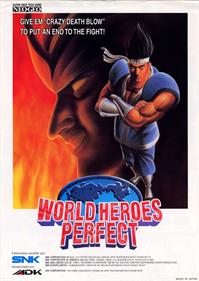 World Heroes Perfect - Advertisement Flyer - Front Image