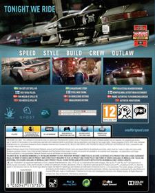 Need for Speed - Box - Back Image