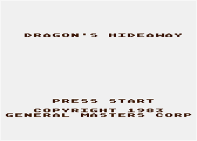Dragon's Hideaway - Screenshot - Game Title Image