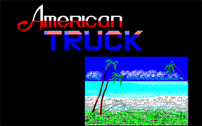 American Truck - Screenshot - Game Title Image