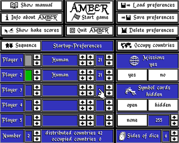 Amber - Screenshot - Game Select Image