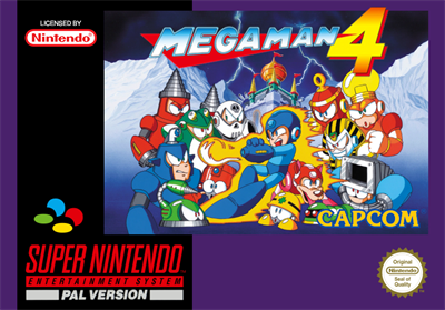 Mega Man 4 - Fanart - Box - Front Image