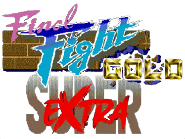 Final Fight GOLD: Super Extra - Clear Logo Image