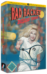 Rad Racket: Deluxe Tennis II - Box - 3D Image