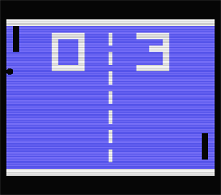 MSX Pong! - Screenshot - Gameplay Image