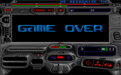 Tunnels of Armageddon - Screenshot - Game Over Image