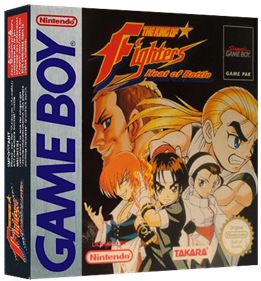 The King of Fighters: Heat of Battle - Box - 3D Image