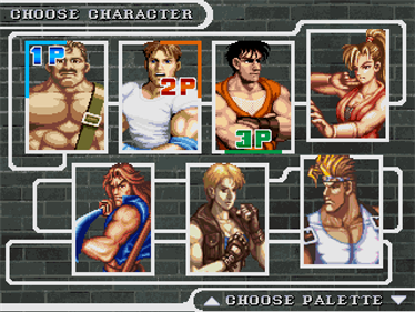 Final Fight: ReBirth - Screenshot - Game Select Image