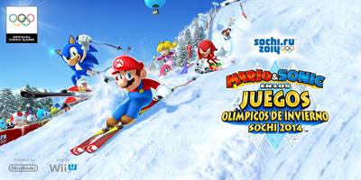 Mario & Sonic at the Sochi 2014 Olympic Winter Games - Banner
