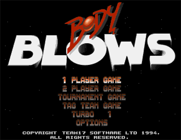 Body Blows - Screenshot - Game Title Image