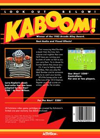 Kaboom! - Box - Back Image