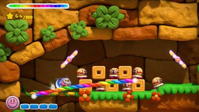 Kirby and the Rainbow Curse - Screenshot - Gameplay Image