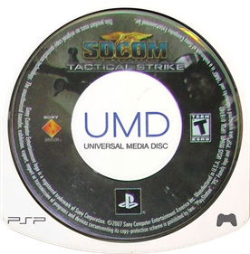SOCOM: U.S. Navy SEALs: Tactical Strike - Disc Image