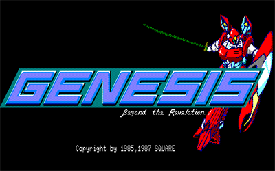 Genesis - Screenshot - Game Title Image
