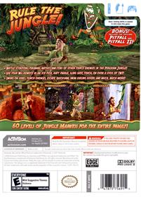 Pitfall: The Big Adventure - Box - Back Image