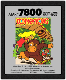 Donkey Kong - Cart - Front Image