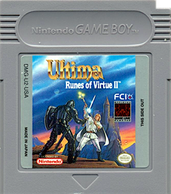 Ultima: Runes of Virtue II - Cart - Front Image