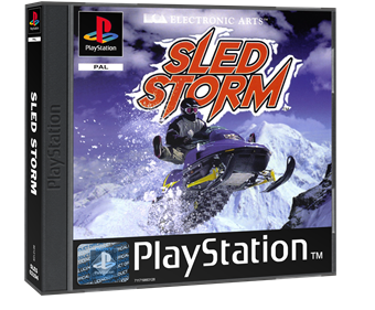 Sled Storm - Box - 3D Image