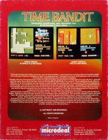 Time Bandit - Box - Back Image