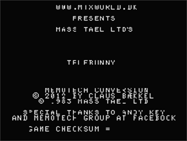 Telebunny - Screenshot - Game Title Image