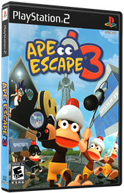 Ape Escape 3 - Box - 3D Image