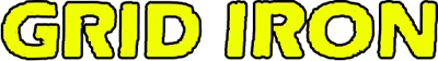 Grid Iron  - Clear Logo Image