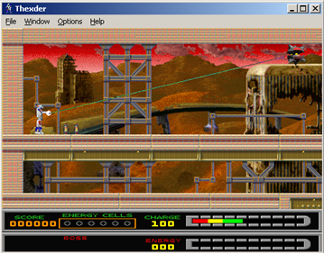 Thexder for Windows 95 - Screenshot - Gameplay Image
