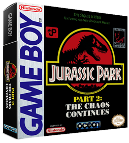 Jurassic Park Part 2: The Chaos Continues - Box - 3D Image